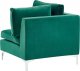Beliani Moduł narożny welurowy zielony EVJA! 6