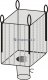 Blot Worek BIG BAG. 4 uchwyty, tkanina ażurowa wym. 950x950x1000mm - KOMPLET 20 szt. 1