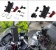 Korbi MOTOCYKLOWY UCHWYT TELEFON INDUKCYJNY QI QC3.0 3
