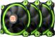 Wentylator Thermaltake Riing 12 LED Green 3-pack (CL-F055-PL12GR-A) 1