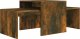 vidaXL vidaXL Stolik kawowy, przydymiony dąb, 100x48x40 cm 2