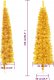 vidaXL Choinka sztuczna na stojaku Złota 9