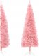 vidaXL Choinka sztuczna na stojaku Różowa 2