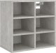 vidaXL vidaXL Szafka na buty, betonowa szarość, 52,5x30x50 cm 2