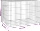 vidaXL vidaXL Klatka dla królika, 78x54x54 cm, galwanizowane żelazo 6