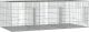vidaXL vidaXL Klatka dla królika, 3 panele, 163x79x54cm, galwanizowane żelazo 3