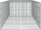 vidaXL vidaXL Klatka dla królika, 4 panele, 217x79x54cm, galwanizowane żelazo 4