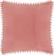 AmeliaHome AmeliaHome Poszewki dekoracyjne pikowane z pomponami MEADORE45x45*2 różowe 2