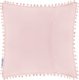 AmeliaHome AmeliaHome Poszewki dekoracyjne pikowane z pomponami MEADORE 45x45*2 pudrowy róż 2