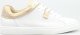 Clasicco Tenisówki skórzane z mieniącymi się wstawkami białe złote Classico-39 1