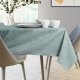 AmeliaHome AmeliaHome Obrus plamoodporny VESTA 100X100 okrągły miętowy 5