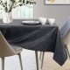 AmeliaHome AmeliaHome Obrus plamoodporny VESTA 100X100 okrągły c. szary 3
