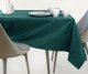 AmeliaHome AmeliaHome Obrus plamoodporny VESTA 100X100 okrągły butelkowa zieleń 2