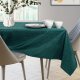 AmeliaHome AmeliaHome Obrus plamoodporny VESTA 100X100 okrągły butelkowa zieleń 4