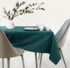 AmeliaHome AmeliaHome Obrus plamoodporny VESTA 100X100 okrągły butelkowa zieleń 5