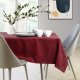AmeliaHome AmeliaHome Obrus plamoodporny GAIA 100X100 okrągły bordowy 4