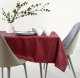 AmeliaHome AmeliaHome Obrus plamoodporny GAIA 100X100 okrągły bordowy 6