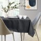 AmeliaHome AmeliaHome Obrus plamoodporny GAIA 100X100 okrągły c. szary 4