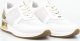 Wolski Sneakersy ażurowe skórzane białe złote Wolski-38 5