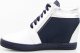 Wolski Sneakersy koturny skórzane granatowe J. Wolski-40 3