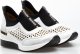 AGA Sneakersy ażurowe skórzane czarne Aga-37 4