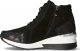 Filippo Sneakersy skórzane wysokie wężowe czarne-37 2