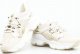 Seastar Sneakersy z mieniącą się siateczką złote-41 3