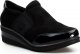 Sergio Leone Sneakersy wsuwane z gumkami z cyrkoniami czarne Sergio Leone-38 1