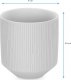 AmeliaHome AmeliaHome Donica ceramiczna na kwiaty PASO 9X9,8 pudrowy róż 2