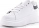 BELLO STAR Sneakersy z ważką i czarną cholewką białe-40 2