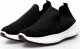 Estetino Sneakersy tekstylne wsuwane z cyrkoniami czarne-38 3