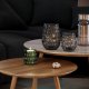 AmeliaHome AmeliaHome Świecznik szklany VIGO 9X9,5 butelkowa zieleń 1