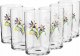 Krosno Szklanki do herbaty Irys PRL KROSNO 6x250ml 1