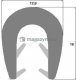 ASTAT Zabezpieczenie przeciwuderzeniowe krawędzi BT04 - 18x13mm 3