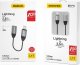 Adapter USB Dudao Adapter Przejściówka Ze Złącza Lightning Na 3,5 mm Mini Jack Szary 3