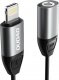 Adapter USB Dudao Adapter Przejściówka Ze Złącza Lightning Na 3,5 mm Mini Jack Szary 4