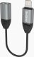 Adapter USB Dudao Adapter Przejściówka Ze Złącza Lightning Na 3,5 mm Mini Jack Szary 6