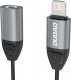 Adapter USB Dudao Adapter Przejściówka Ze Złącza Lightning Na 3,5 mm Mini Jack Szary 7