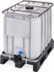 Werit-P Kontener IBC 600 l ST/225/50 na palecie z tworzywa sztucznego (wym. 1200 x 800 x 1013 mm) 1