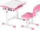 Mozos Biurko dziecięce + krzesło z regulacją dla dzieci 2-12 lat (DC-SET-PINK) 3