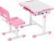 Mozos Biurko dziecięce + krzesło z regulacją dla dzieci 2-12 lat (DC-SET-PINK) 4