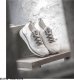 Ardon AMBLE WHITE G33 - męskie półbuty sportowe, cholewka dzianina, lekkie, wygodne, podeszwa EVA/guma - Biały G3372 42 5