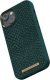 Njord by Elements Njord Salm.Leather Magsafe Case iPhone 14 green 12