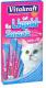 Vitakraft 6x15g CAT LIQUID-SNACK RYBA 1