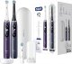 Szczoteczka Oral-B Szczoteczka magnetyczna iO Series 8 Duo 2 szt. Black/Purple + dodatkowa końcówka 1
