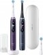 Szczoteczka Oral-B Szczoteczka magnetyczna iO Series 8 Duo 2 szt. Black/Purple + dodatkowa końcówka 1
