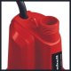 Einhell Einhell cordless clear water pump GE-SP 18 LL Li, submersible / pressure pump (red/black, Li-ion battery 4Ah) 5