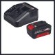 Einhell Einhell cordless clear water pump GE-SP 18 LL Li, submersible / pressure pump (red/black, Li-ion battery 4Ah) 8