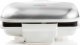 Gofrownica Domo Domo Tasty Waffle XL, waffle maker (white/stainless steel) 1