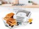Gofrownica Domo Domo Tasty Waffle XL, waffle maker (white/stainless steel) 5